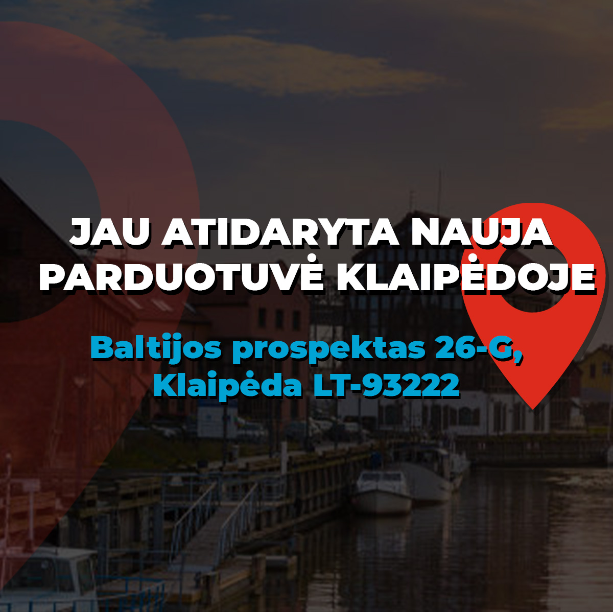 Listo parduotuvė Klaipėdoje – Baltijos pr. 26G