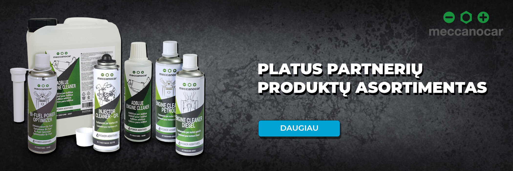 Meccanocar chemijos prekės automobiliams - listo.lt